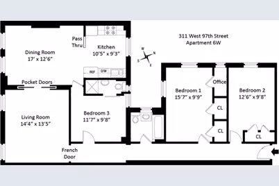 311 W 97th Street #6W, New York City, NY 10025 - Photo 13