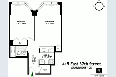 415 E 37th Street #10-K, New York City, NY 10016 - Photo 1