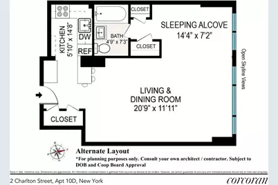 2 Charlton Street #10D, New York City, NY 10013 - Photo 11