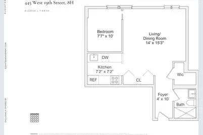 445 W 19th Street #8H, New York City, NY 10011 - Photo 9