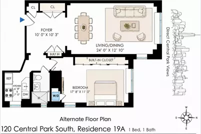 120 Central Park S #19A, New York City, NY 10019 - Photo 15