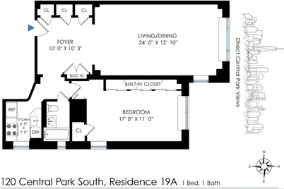 120 Central Park S #19A, New York City, NY 10019 - Photo 13