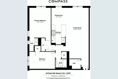 30 E 9th Street #5LL, New York City, NY 10003 - Photo 9