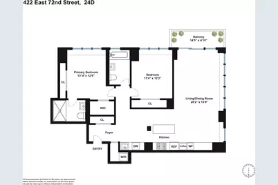 422 E 72nd Street #24-D, New York City, NY 10021 - Photo 15