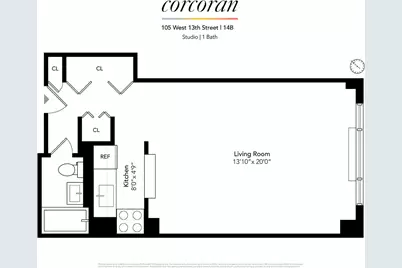 105 W 13th Street #14B, New York City, NY 10011 - Photo 5