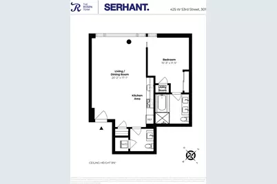 425 W 53rd Street #301, New York City, NY 10019 - Photo 11