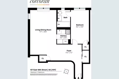 157 E 18th Street #4A, New York City, NY 10003 - Photo 7