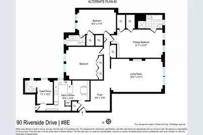 90 Riverside Drive #8E, New York City, NY 10024 - Photo 31