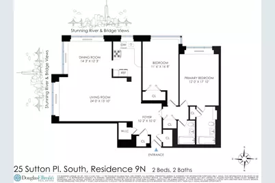 25 Sutton Place S #9N, New York City, NY 10022 - Photo 31
