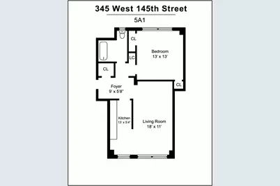 345 W 145th Street #5A1, New York City, NY 10031 - Photo 9