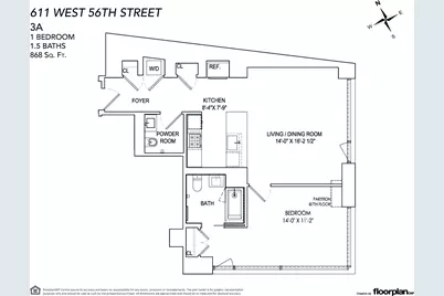 611 W 56th Street #3-A, New York City, NY 10019 - Photo 23