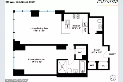 247 W 46th Street #2501, New York City, NY 10036 - Photo 7