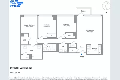340 E 23rd Street #4M, New York City, NY 10010 - Photo 17