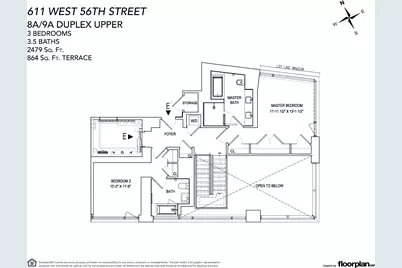 611 W 56th Street #8A/9A, New York City, NY 10019 - Photo 23