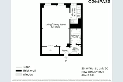 201 W 16th Street #3C, New York City, NY 10011 - Photo 11
