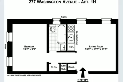 277 Washington Avenue #1H, New York City, NY 11205 - Photo 7