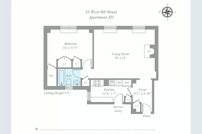 35 W 9th Street #3D, New York City, NY 10011 - Photo 11