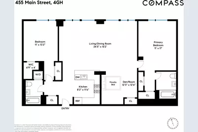 455 Main Street #4GH, New York City, NY 10044 - Photo 9