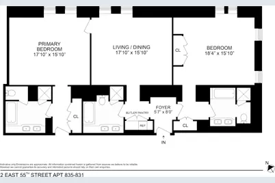2 E 55th Street #835/31, New York City, NY 10022 - Photo 19
