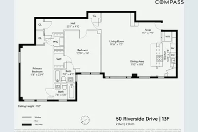50 Riverside Drive #13F, New York City, NY 10024 - Photo 9