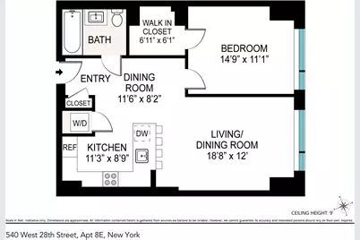 540 W 28th Street #8E, New York City, NY 10001 - Photo 9