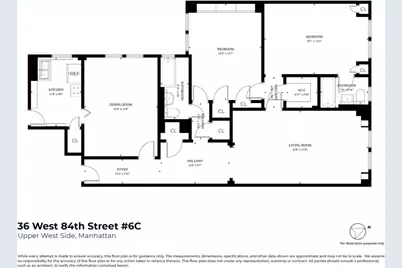 36 W 84th Street #6C, New York City, NY 10024 - Photo 15