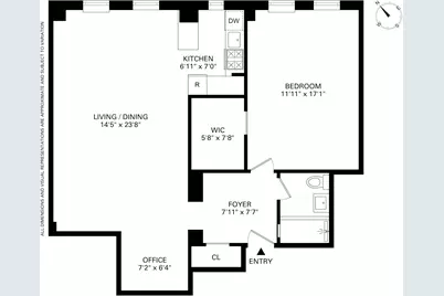 333 W 56th Street #6M, New York City, NY 10019 - Photo 17