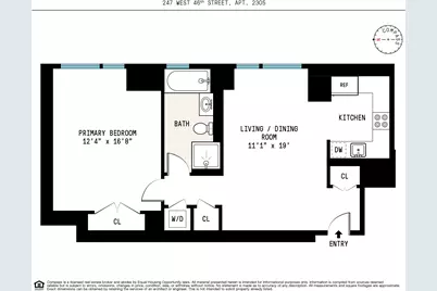 247 W 46th Street #2305, New York City, NY 10036 - Photo 13