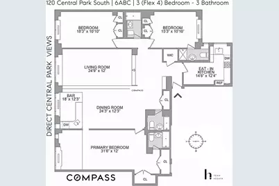 120 Central Park S #6ABC, New York City, NY 10019 - Photo 17