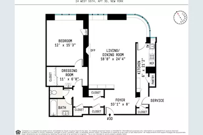 24 W 55th Street #3D, New York City, NY 10019 - Photo 9