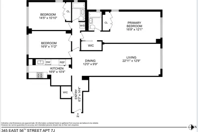 345 E 56th Street #7J, New York City, NY 10022 - Photo 19