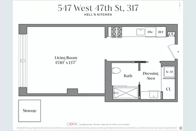 547 W 47th Street #317, New York City, NY 10036 - Photo 19