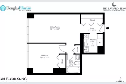301 E 45th Street #19C, New York City, NY 10017 - Photo 5