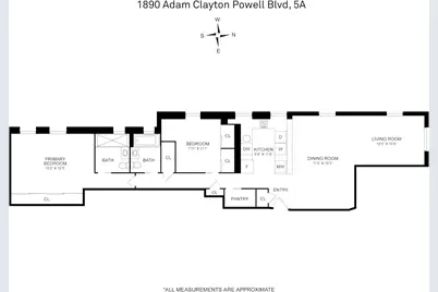 1890 Adam C Powell Boulevard #5A, New York City, NY 10026 - Photo 11