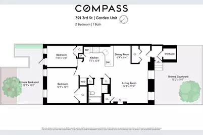 391 3rd Street #1, New York City, NY 11215 - Photo 17