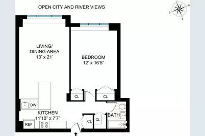 77 7th Avenue #17H, New York City, NY 10011 - Photo 15