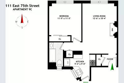 111 E 75th Street #9C, New York City, NY 10021 - Photo 7