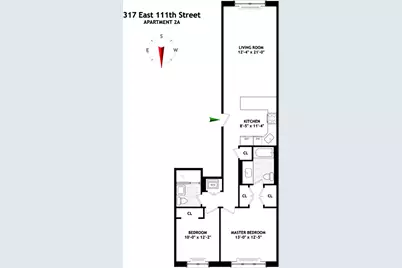 317 E 111th Street #2A, New York City, NY 10029 - Photo 9
