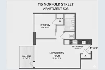 115 Norfolk Street #503, New York City, NY 10002 - Photo 17