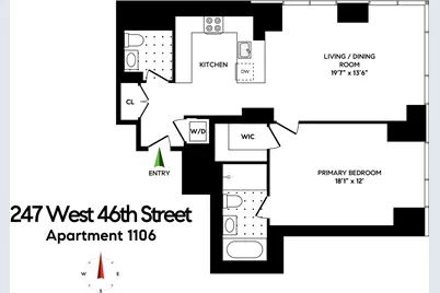 247 W 46th Street #1106, New York City, NY 10036 - Photo 15