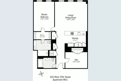 420 W 25th Street #6C, New York City, NY 10011 - Photo 17