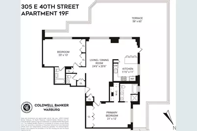 305 E 40th Street #19F, New York City, NY 10016 - Photo 13