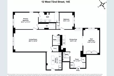 12 W 72nd Street #14E, New York City, NY 10023 - Photo 21