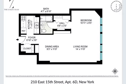 210 E 15th Street #6D, New York City, NY 10003 - Photo 7