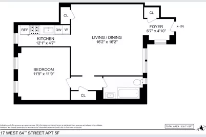 17 W 64th Street #5F, New York City, NY 10023 - Photo 7