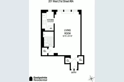 201 W 21st Street #8A, New York City, NY 10011 - Photo 9