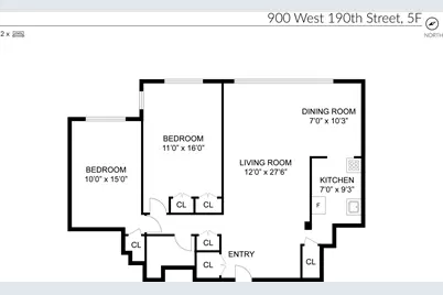 900 W 190th Street #5-F, New York City, NY 10040 - Photo 13