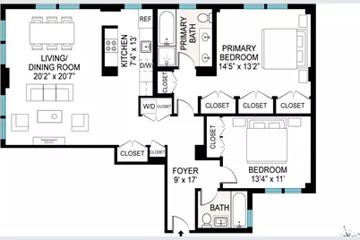 200 W 24th Street #5A, New York City, NY 10011 - Photo 13