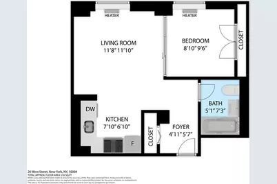 20 West Street #40A, New York City, NY 10004 - Photo 15