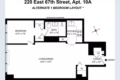 220 E 67th Street #10A, New York City, NY 10065 - Photo 9